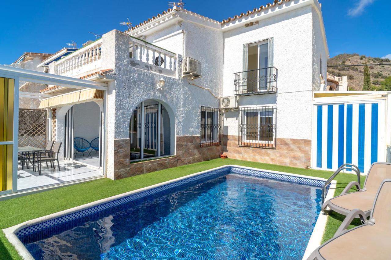 Villa Kenny Private Pool Casasol Nerja Eksteriør bilde
