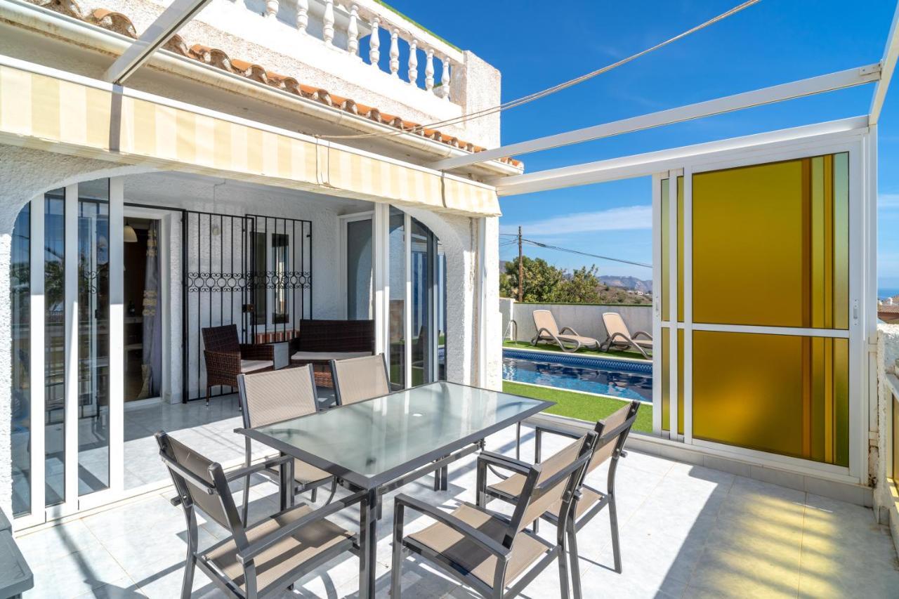 Villa Kenny Private Pool Casasol Nerja Eksteriør bilde